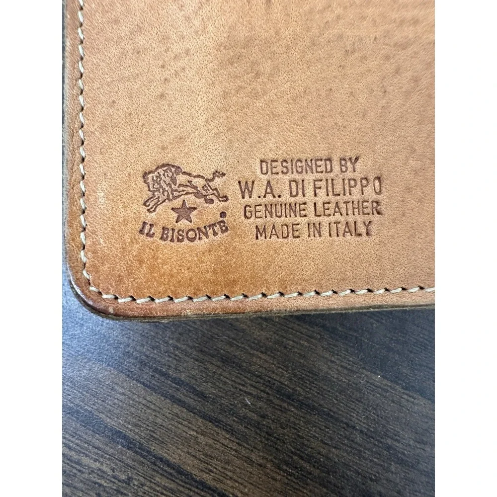 Il Bisonte Men's Leather Card Case